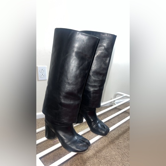 Maison Martin Margiela Shoes - Maison Margiela Trompe L’oeil Tabi Boot Sz 39